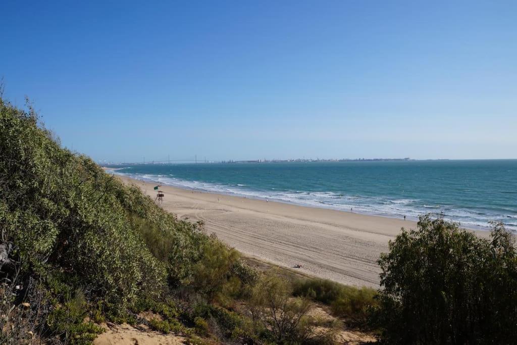Piso Muy Moderno Para 4 Personas Y Una Cuna A 7 Min Caminando A La Playa, Con Aire, Balcon Con Vistas Y 2 Piscinas El Puerto de Santa María Eksteriør billede